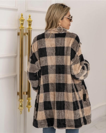 Lucia - Klassisk rutete jakke med avslappet passform