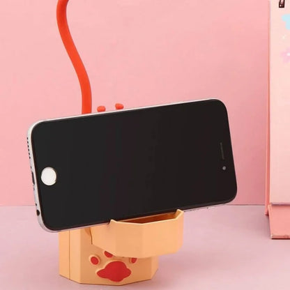 GlowTale - tegneserie-LED-nattlys med smykkeskrin og telefonholder