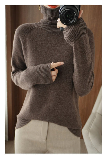 Lila - Chic Cashmere Strikkegenser
