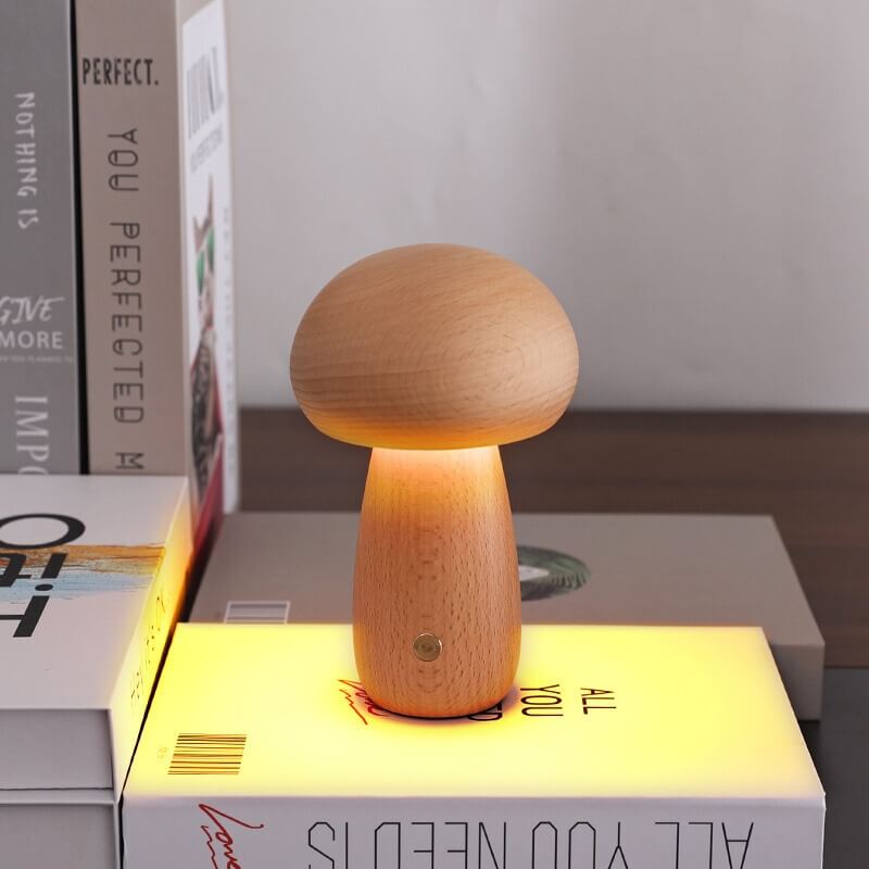 PortoBello - Fortryllende soppformet lampe med justerbar lysstyrke