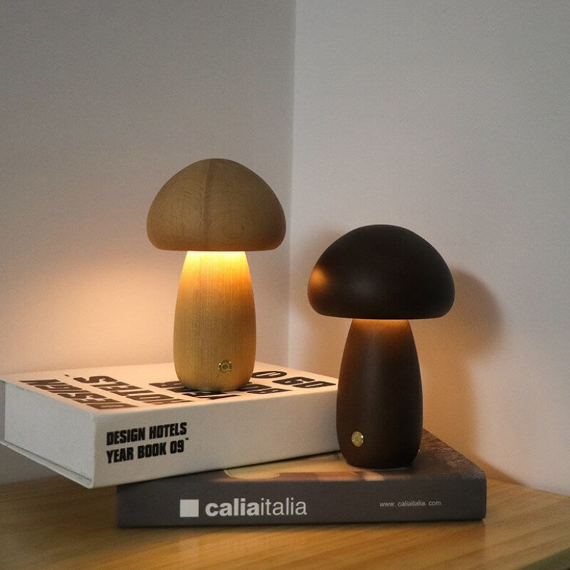 PortoBello - Fortryllende soppformet lampe med justerbar lysstyrke