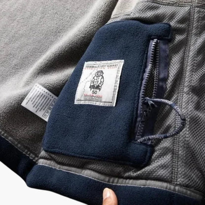 Gabriel - Glidelås jakke med høy krage og funksjonelle lommer