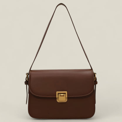 Eva - Elegant Minimalist Skulderveske med Praktisk Design-2