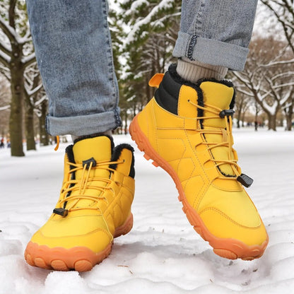 StepEase – Barfotstøvler med flat såle og rund tå