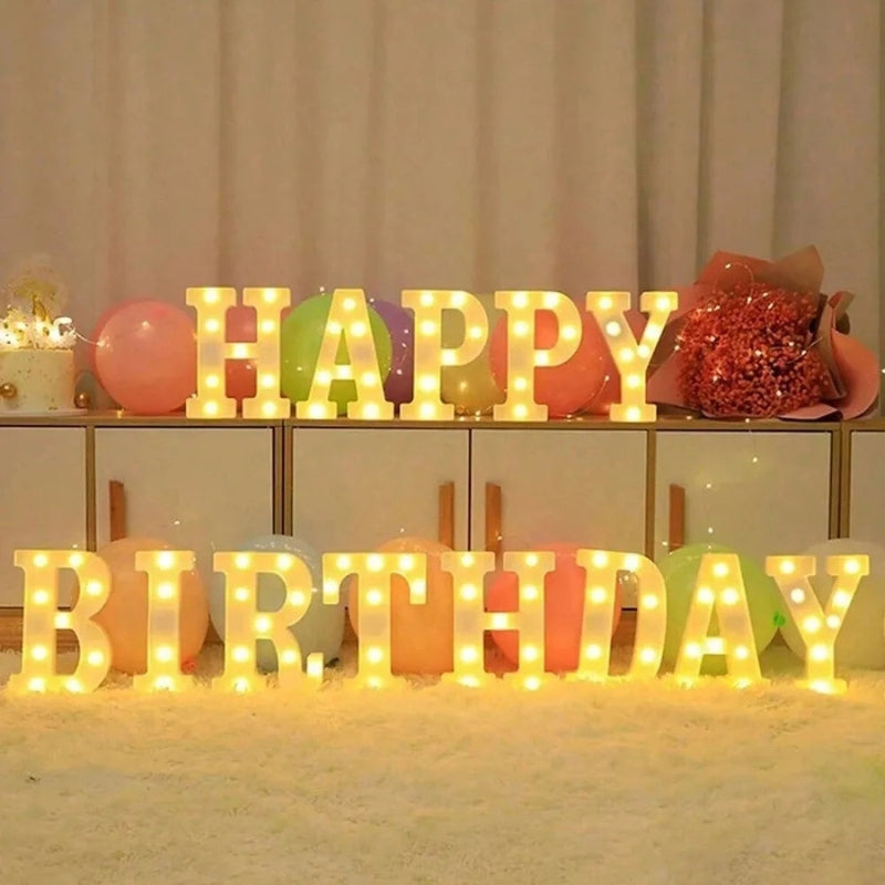 GlowLetter – Dekorativ LED-bokstavlampe med moderne design