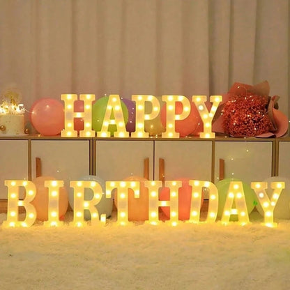 GlowLetter – Dekorativ LED-bokstavlampe med moderne design