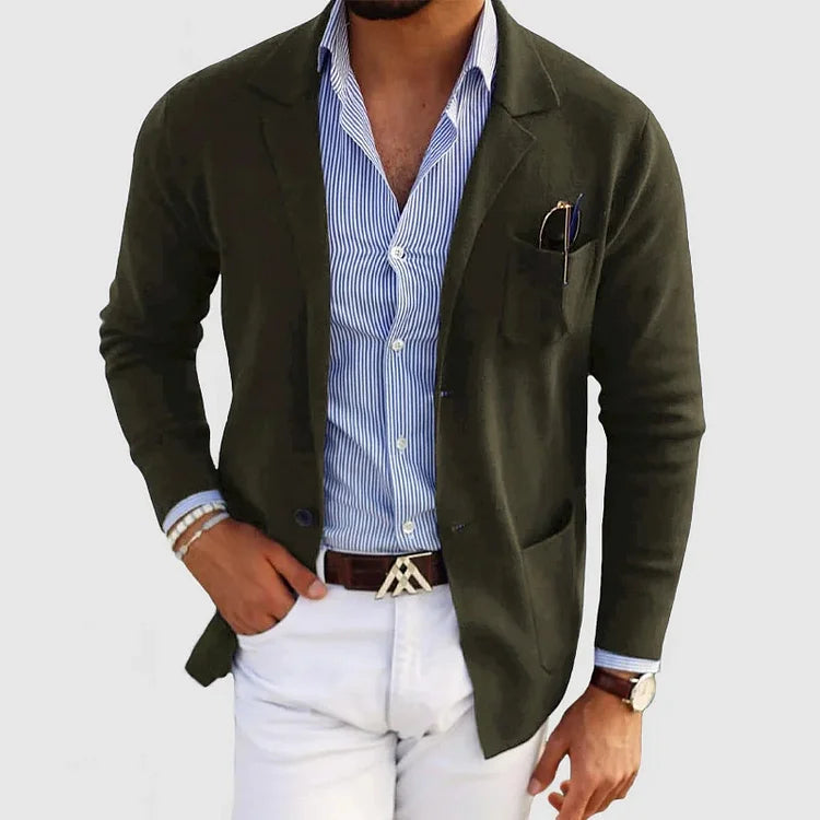 Victor - Smal blazer med klassiske detaljer