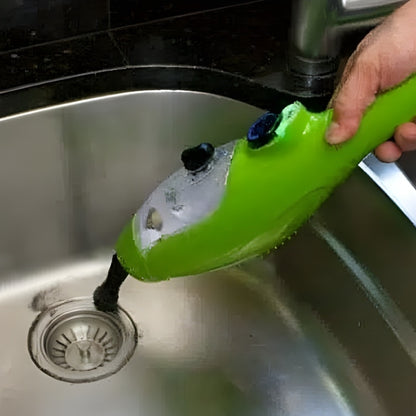 FloorVive – Multifunksjonell dampmopp med børster og dyse