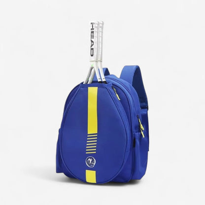 CarryEase - Tennisracket Ryggsekk med Justerbare Stropper og Flere Rom