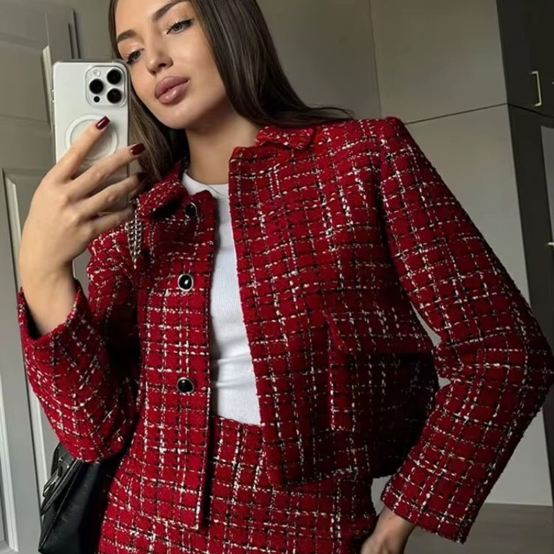 Marisol – Langermet Kåpe med Ståkrage og Lommer