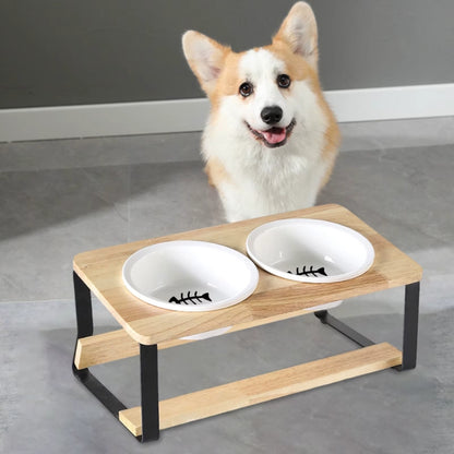 PetEase – To-bolle mat- og vannskål for kjæledyr