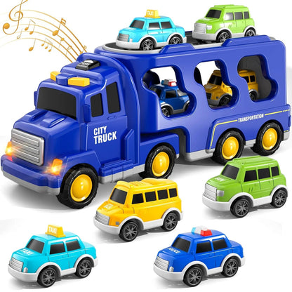 MagicDrive - Magic Car City Lastebil Med Lys Og Musikk