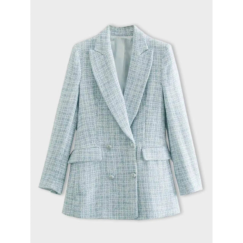 Jenny – Elegant skreddersydd blazer med lange ermer og raffinert utseende