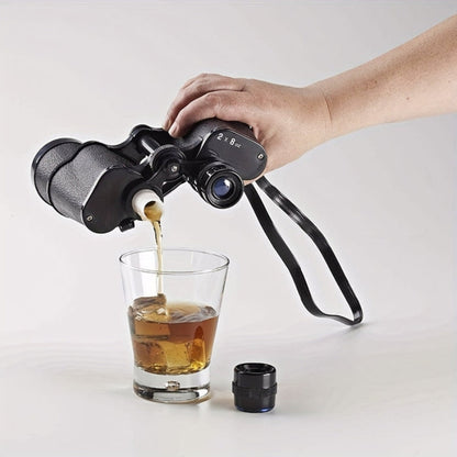 DualPour – Kikkert med Bærbar Lommelærke og Trakt