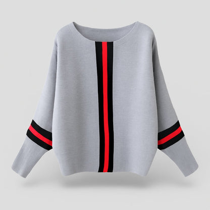 Ingrid - Genser med lange ermer og rund hals