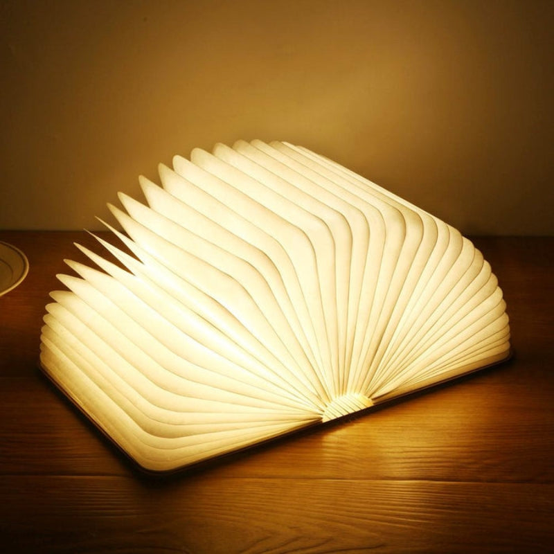 ShinePage – Oppladbar LED lampe med Sammenleggbart Bokdesign