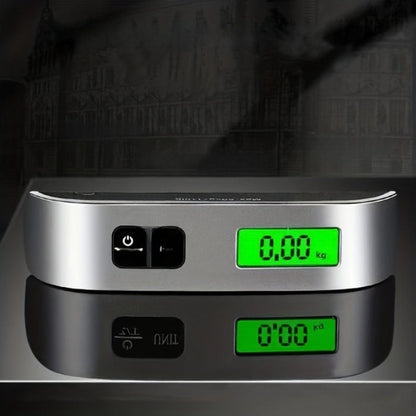 PortaWeigh – Bærbar Bagasjevekt med Håndtak og Digitalt Display