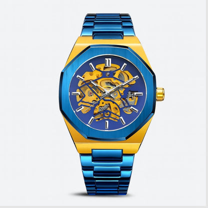 Gunnar – Automatisk armbåndsur med vanntett og justerbart design