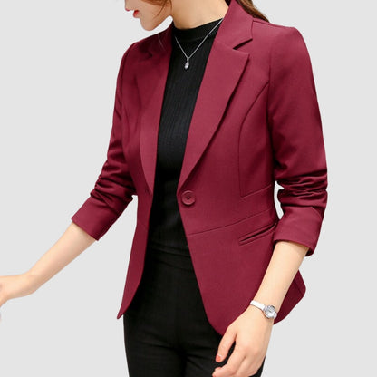 Marie – Langermet Blazer med Lommer