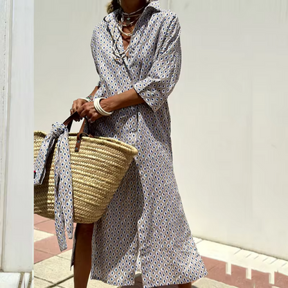 Rosey - Elegant Kjole Med Moderne Stil