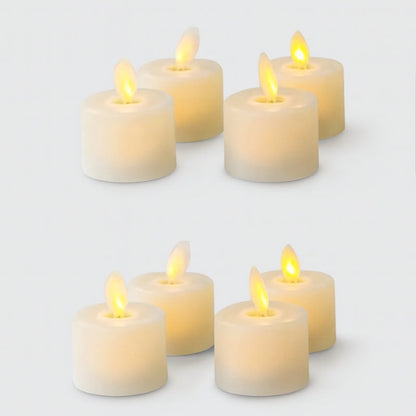 FlickerGlow – Batteridrevet LED Lyslyktsett for Innendørsbelysning