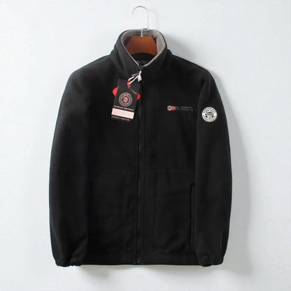 Anthony – Langermet jakke med ståkrage og glidelås