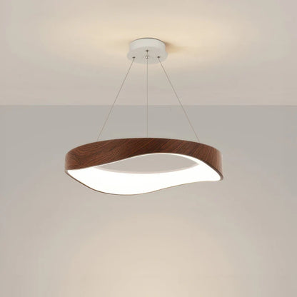 WoodAura – Moderne LED Pendellampe for Hjemmedekorasjon