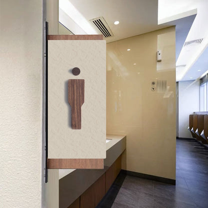 SignWood – Selvheftende skilt i tre til WC og bad