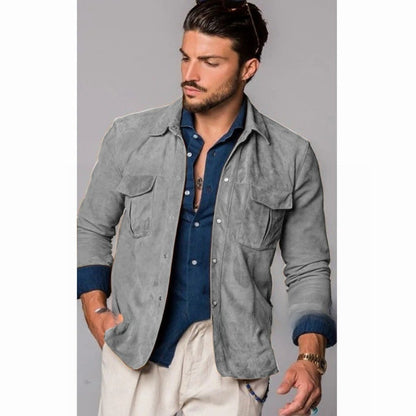 Ronaldo – Tidløs jakke med funksjonelle brystlommer og avslappet passform