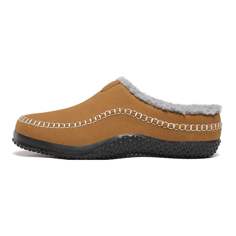 CozyStep – Tøfler i mokkasin-stil med enkel påføring for innendørs og utendørs bruk