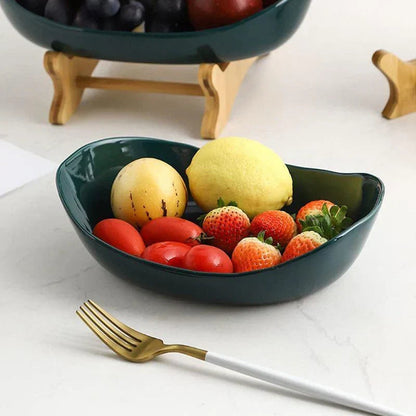 FruitStack – Moderne Fruktbolle med Avtakbare Multi-Nivå Skuffer