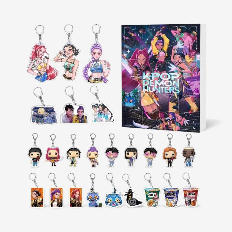 HolidayJoy – Jule kalenderboks med nøkkelringgave