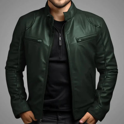 Carter – Moderne jakke med asymmetriske glidelåser og brystlommer