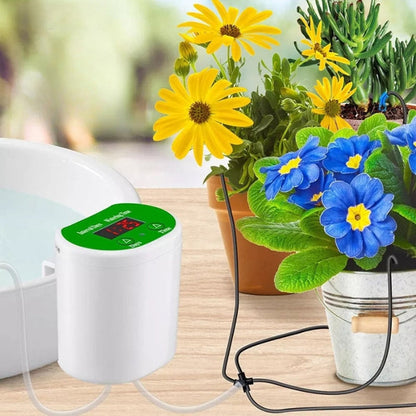 BloomFlow – Automatisk Vanningssystem for Stueplanter med Pumpe og Timer