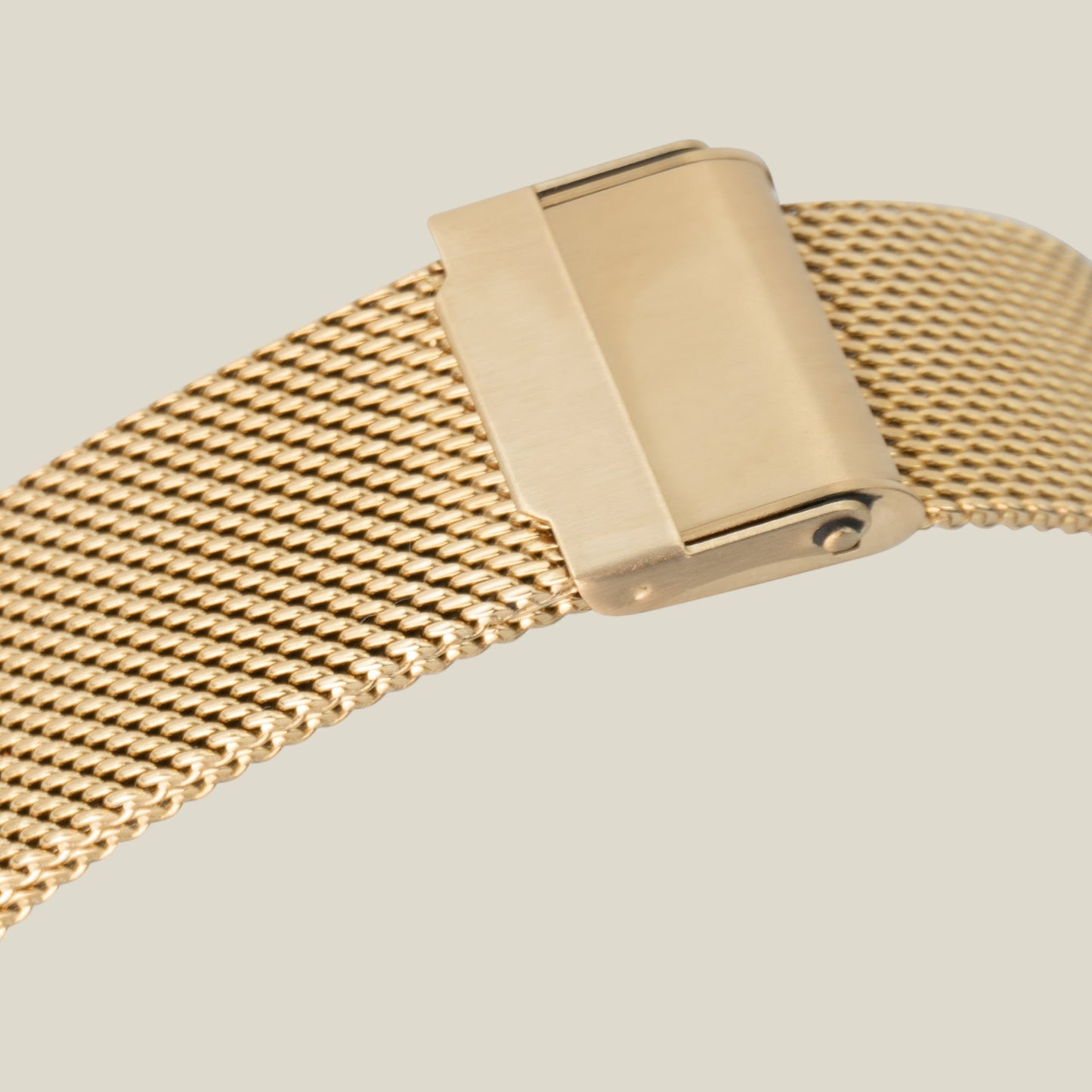 Dana - Tidløs Elegant Rund Klokke med Svart Mesh-Stropp-5