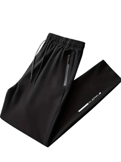 Ryan - Lett treningsbukse med glidelåslommer