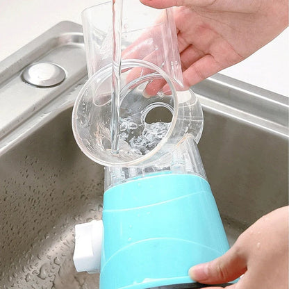 VeggieSpin – Multifunksjonell Hånddrevet Grønnsaksskiver