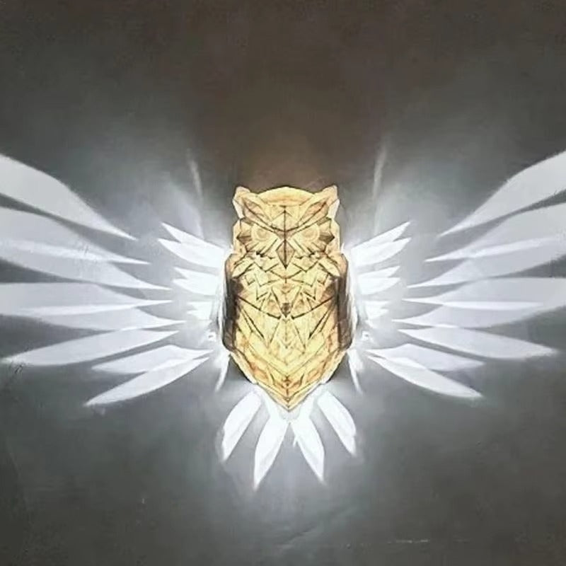 GlowBeast - 3D Dyre LED Vegglampe med dekorativ effekt