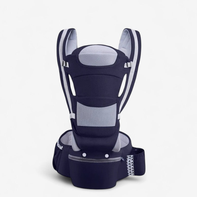 BabyNest – 3-i-1 bæresele for baby med oppbevaringslomme og justerbare stropper