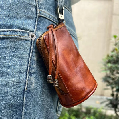 Knut – Nøkkelring lommebok med glidelås og rom