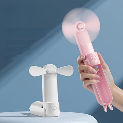 AirFlip – Mini Håndholdt 2 i 1 Vifte med USB Oppladbart Design