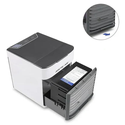 ChillWave - Bærbart klimaanlegg med LED-stemningslys for avslapping