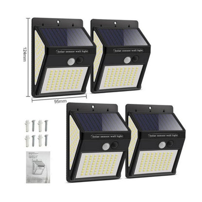 SolarLux - Solenergi LED bevegelseslys for uanstrengt utendørsbelysning