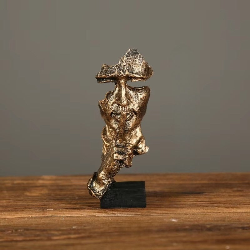 FaceArt – Kompakt bordskulptur for hjemmedekor