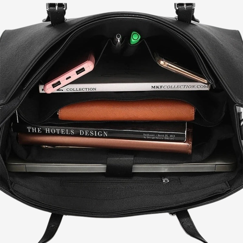 LunaCarry – Håndveske med justerbar skulderrem og glidelåslukking