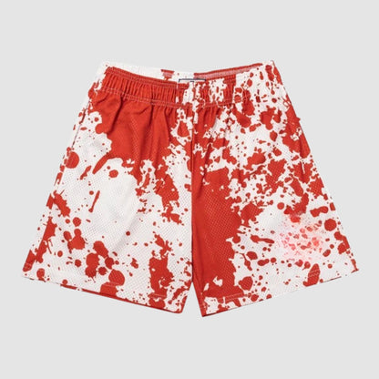 Simon - Sporty shorts med elastisk linning og snøring