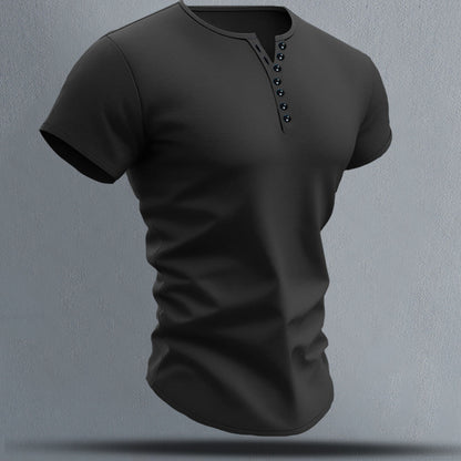 Bruce - Klassisk, kortermet skjorte med smal passform og strukturert form