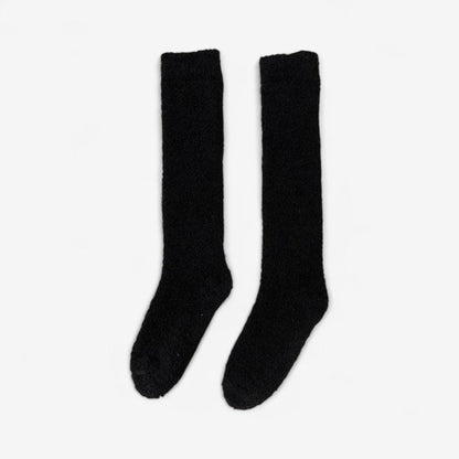 Liora – Lårlange Sokker med Elastisk Kante og Sømløs Tå