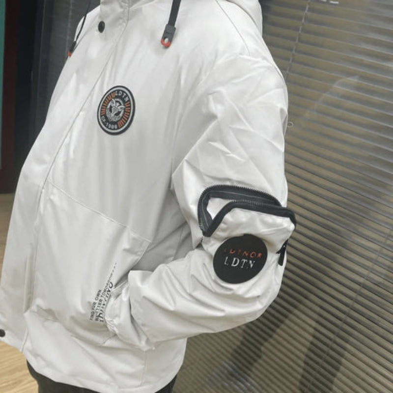 Victor – Jakke med Lange Ermer, Justerbar Hette og Glidelåslukking