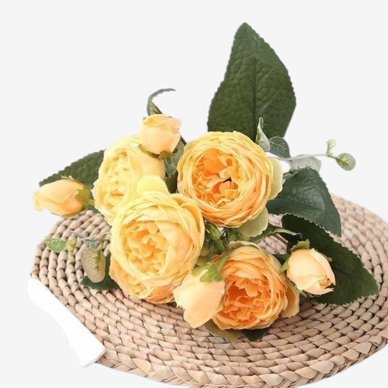 BloomEdge – Kunstige Peoner med Stilkoppsett